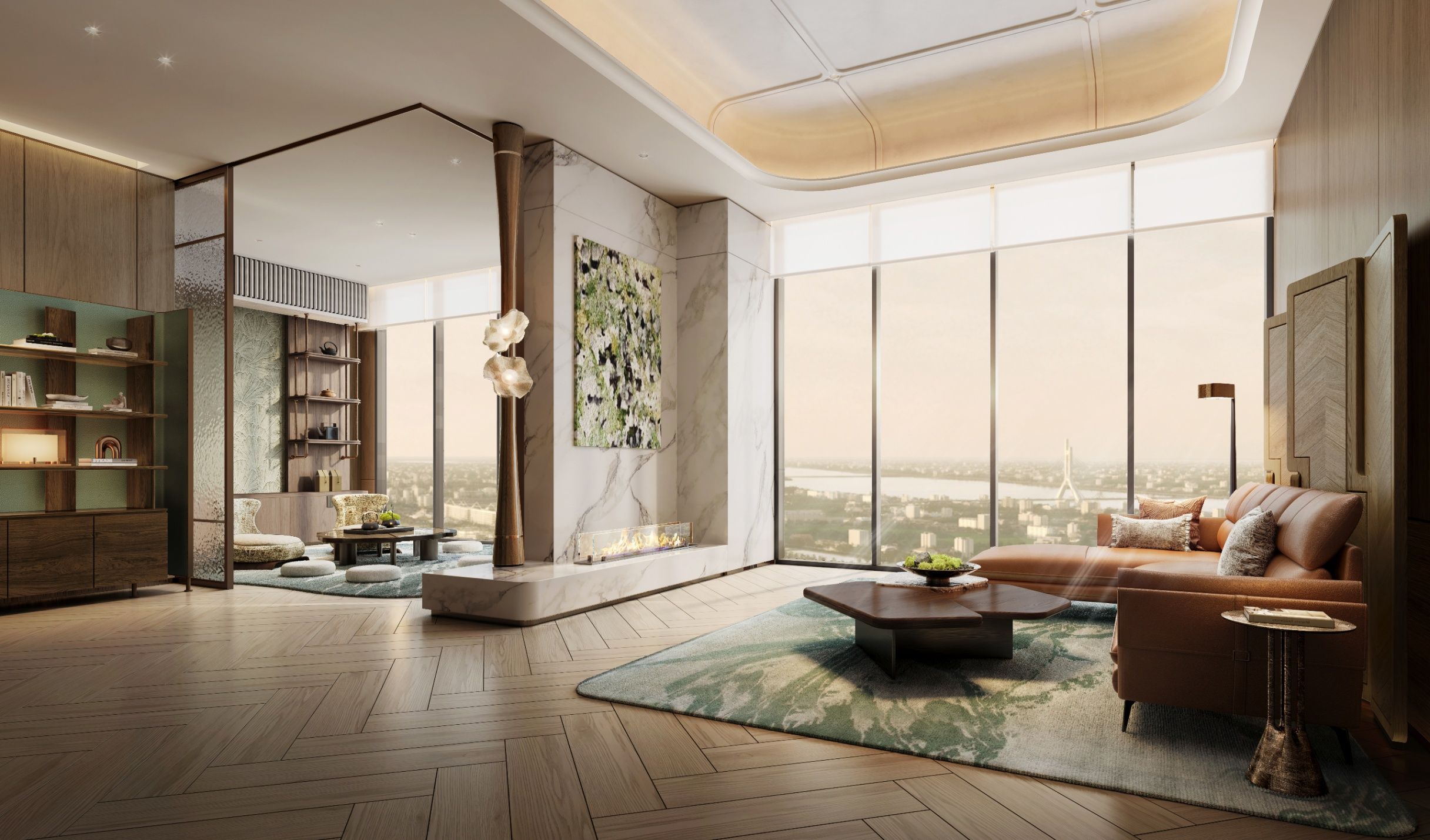 Business lounge tại Lumiere Essence Peak